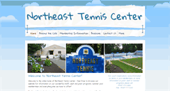 Desktop Screenshot of northeasttennis.com
